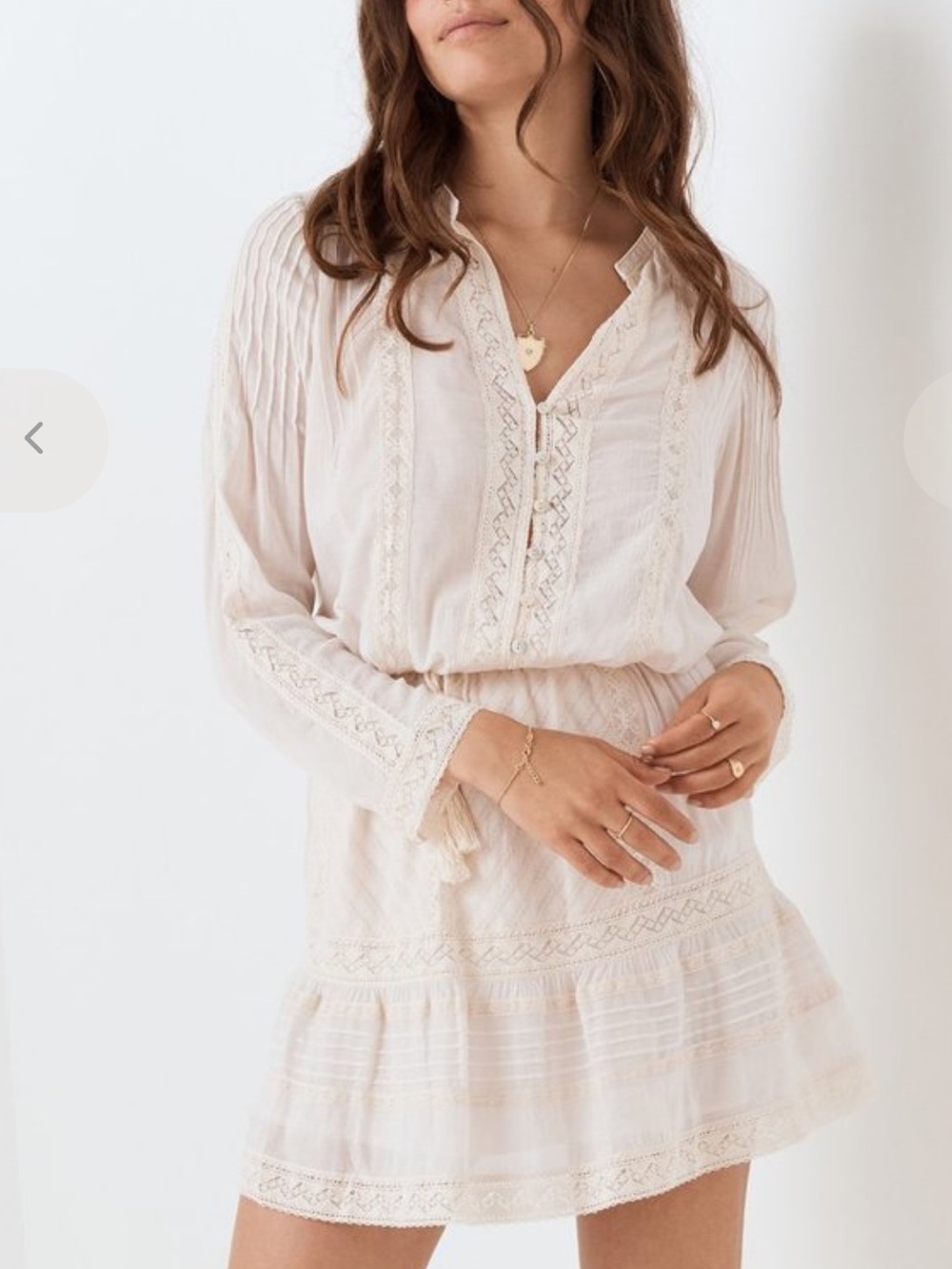 Spell and the Gypsy Cinder blouse cream white xsmall - Picture 1 of 7